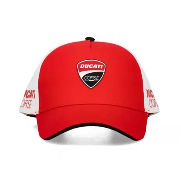 Ducati baseball badge cap red, Adult