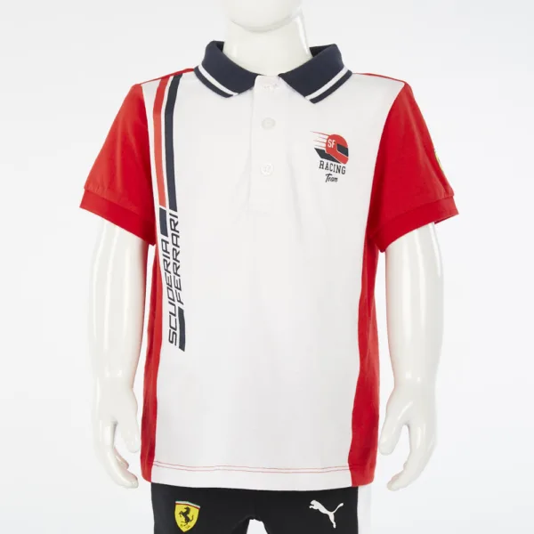 Ferrari jersey racing polo shirt, Kids