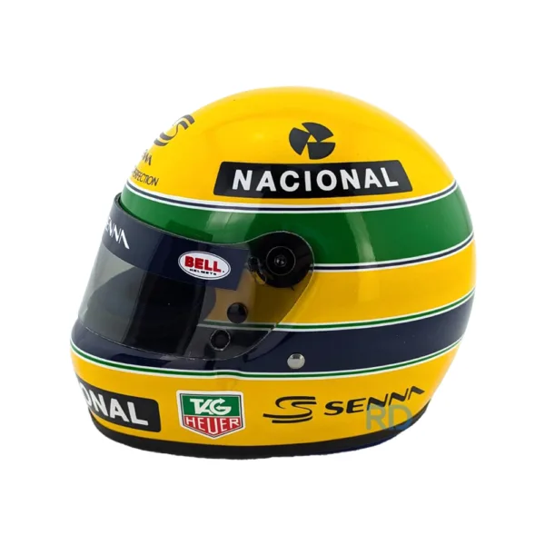 Ayrton senna 30years legacy mini helmet 1:2 - Image 3