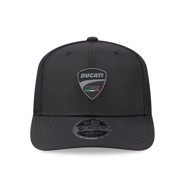 Ducati ripstop 9fifty cap, black, Adult