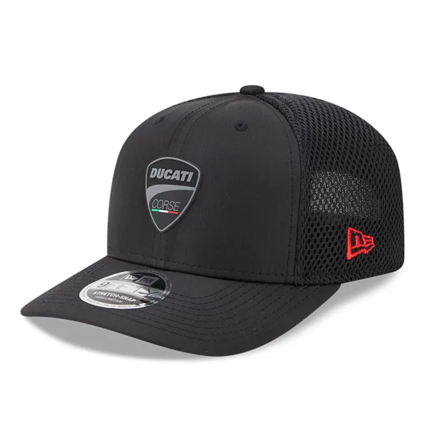 Ducati ripstop 9fifty cap, black, Adult - Image 3