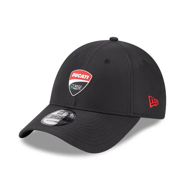 Ducati ripstop 9forty cap, black, Adult