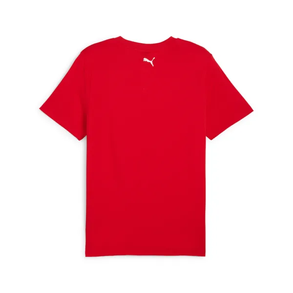 Ferrari race tonal big shield tee shirt red, Mens - Image 2