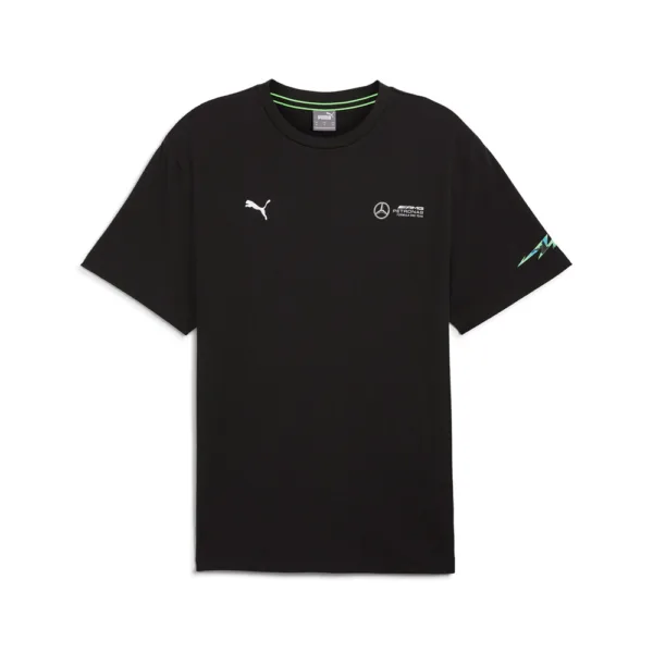 Mercedes neon energy tee shirt black, Mens