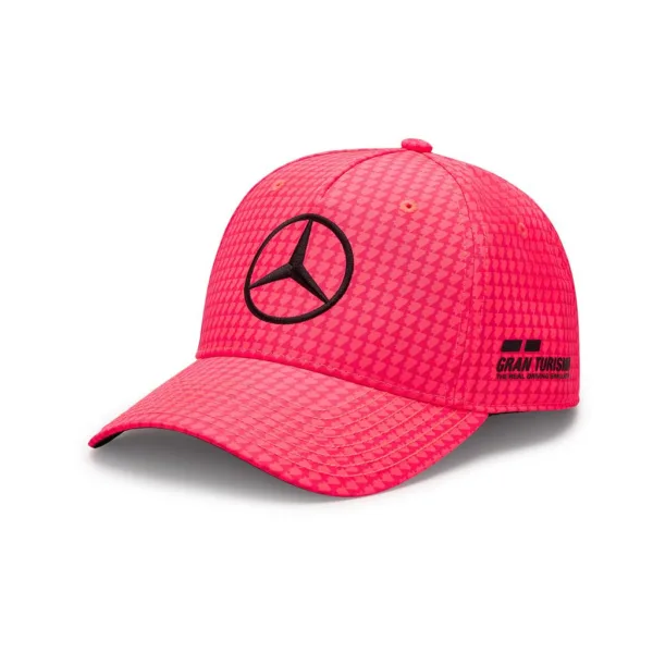 Mercedes gran turism baseball cap, pink, Adult - Image 2