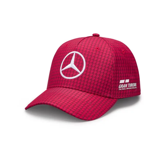 Mercedes gran turism baseball cap, red, Adult - Image 2