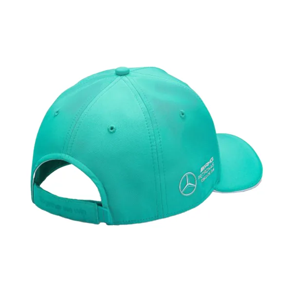 Mercedes team baseball cap 2024, teal, Adult - Image 3