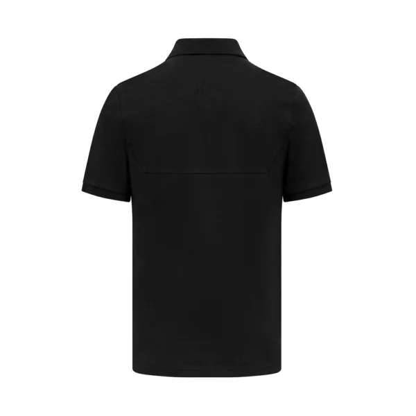 Official Ferrari classic polo shirt, black, Mens - Image 2