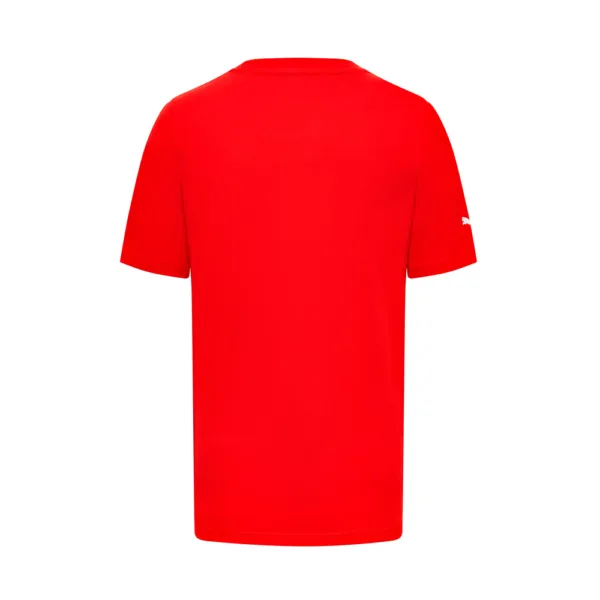 Official Ferrari big shield tee shirt, red, Mens - Image 2