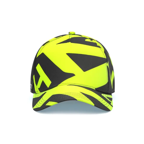 Mercedes hamilton aop baseball cap, yellow, Adult - Image 2