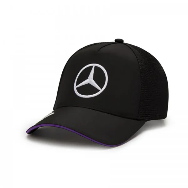 Mercedes hamilton baseball cap, black, Adult - Image 2