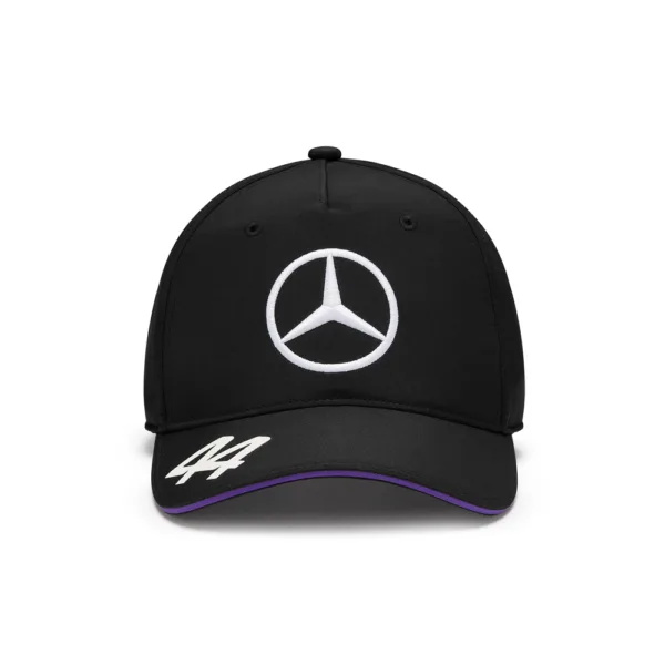 Mercedes Hamilton baseball cap, black, Kids