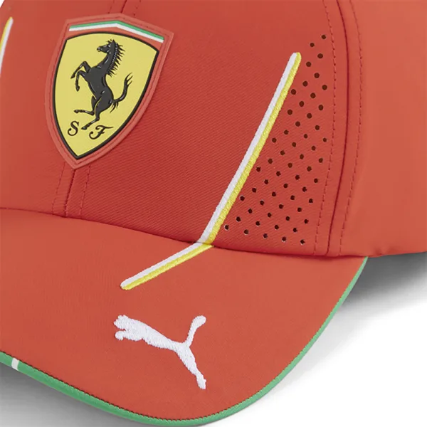 Official Ferrari team baseball cap 2024, red, Adult - Image 3