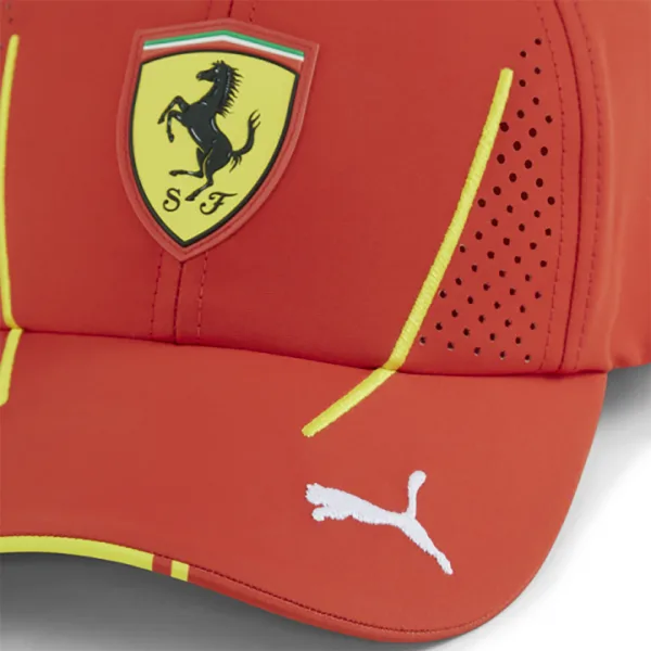 Official Ferrari sainz baseball cap 2024, red, Adult - Image 3