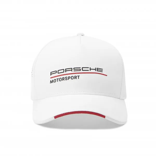 Porsche motorsport baseball cap, white, Adult