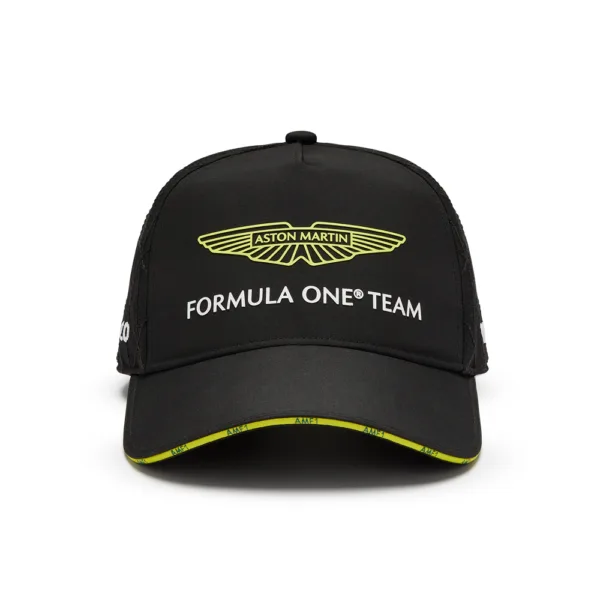 Aston martin team baseball cap 2024, black, Adult