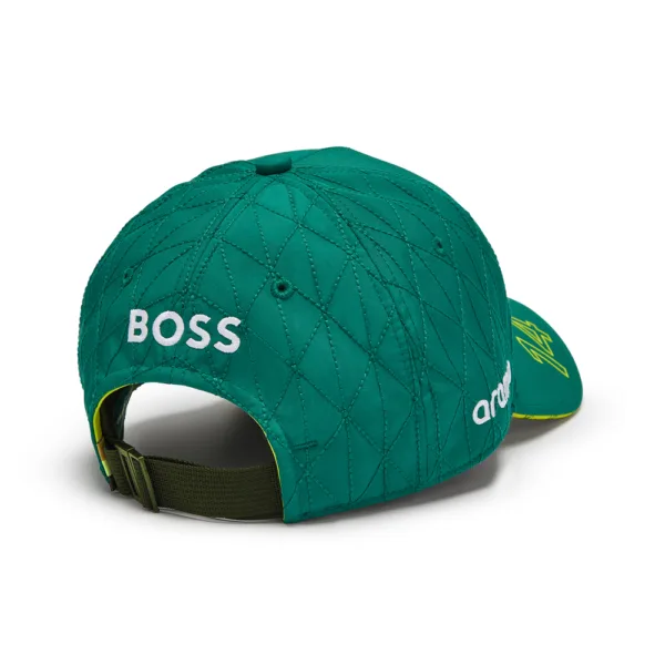 Aston martin Alonso baseball cap 2024, green, Adult - Image 3