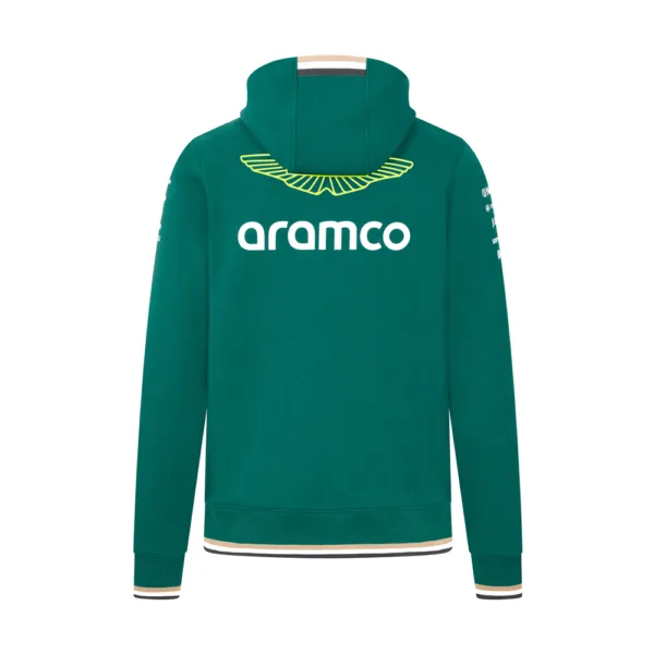 Aston martin team hoodie 2024, green, Kids - Image 2