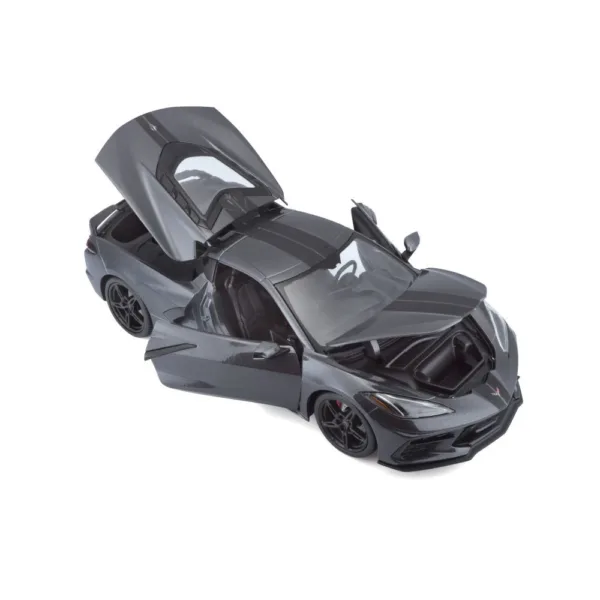 Chevrolet corvette stingray black 2020, 1:18 - Image 4