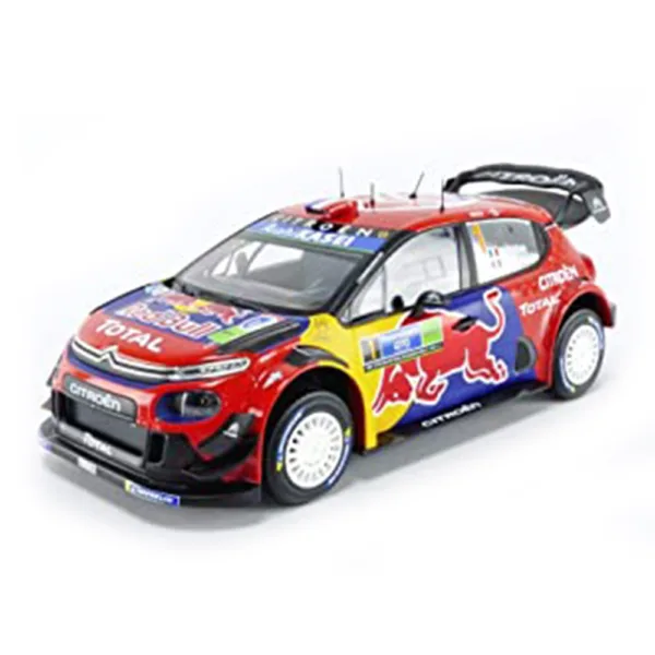 Citroën c3 wrc n°1 winner rally mexico, 1:18