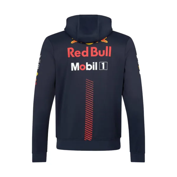 Red bull team pullover hoodie 2023, navy, Mens - Image 2