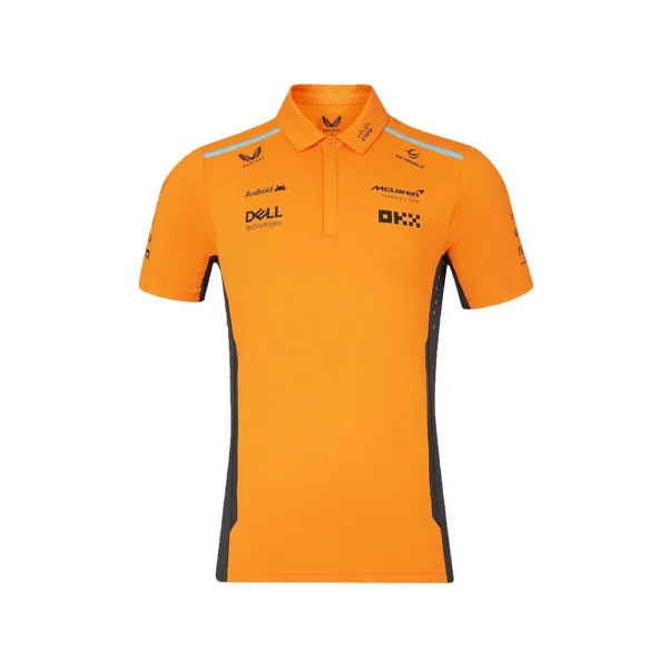 Mclaren f1 team polo shirt 2024, Mens