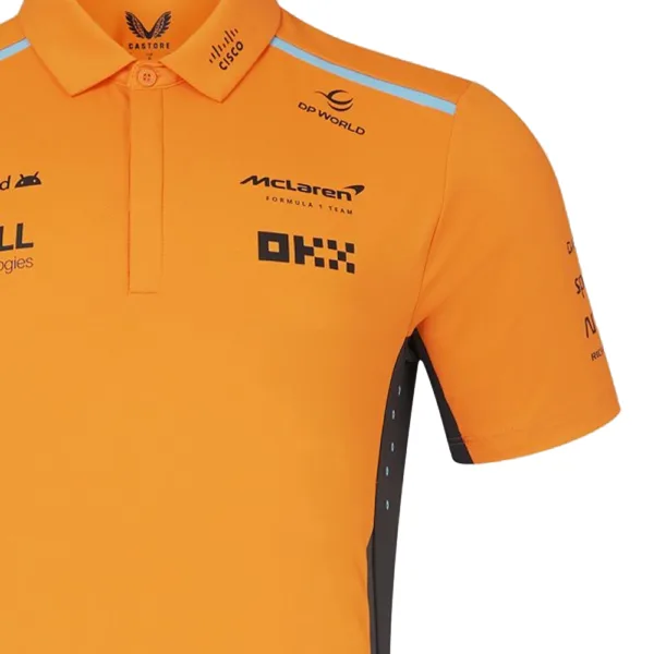 Mclaren f1 team polo shirt 2024, Mens - Image 4