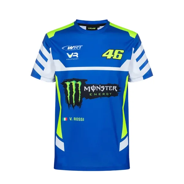 Vr46 wrt monster tee shirt, blue , Mens