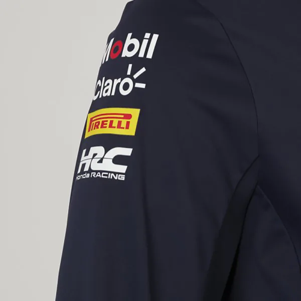 Red bull team soft shell jacket 2024, sky blue, Unisex - Image 6