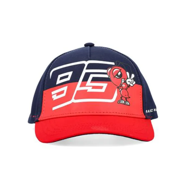 Marquez kids baseball cap red, Kids - Image 2