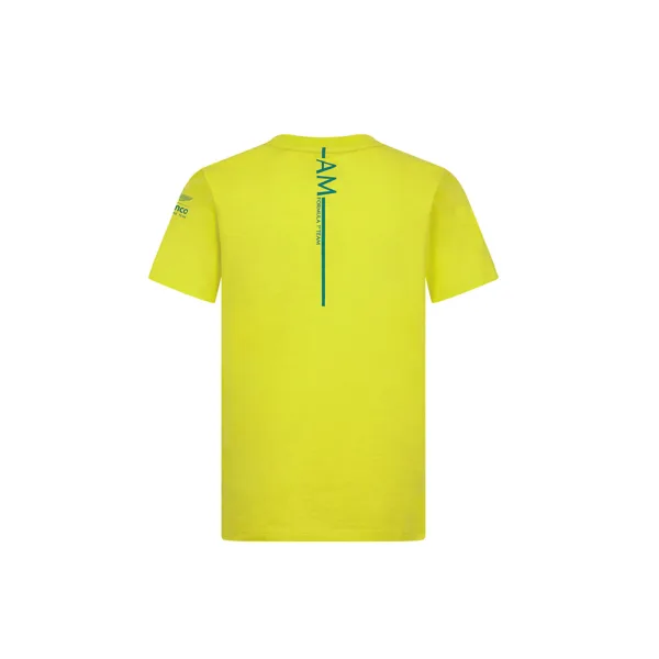 Aston martin graphic tee shirt, green, Kids - Image 2