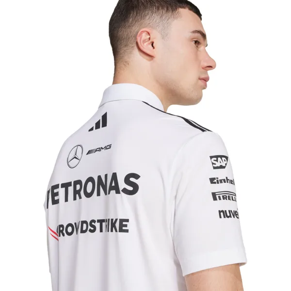 Mercedes amg petronas f1 team polo shirt, 2025, Mens - Image 4