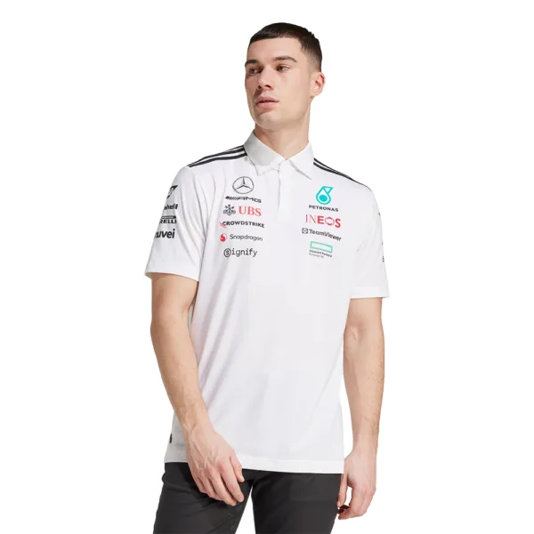 Mercedes amg petronas f1 team polo shirt, 2025, Mens - Image 5