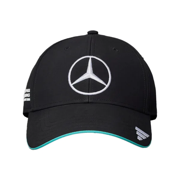 Mercedes amg petronas f1 baseball cap, black, Adult