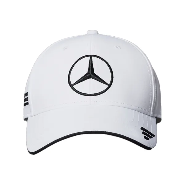 Mercedes amg petronas f1 baseball cap, white, Adult