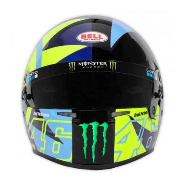 VR46 Rossi mini helmet replica + d/case, 1:2