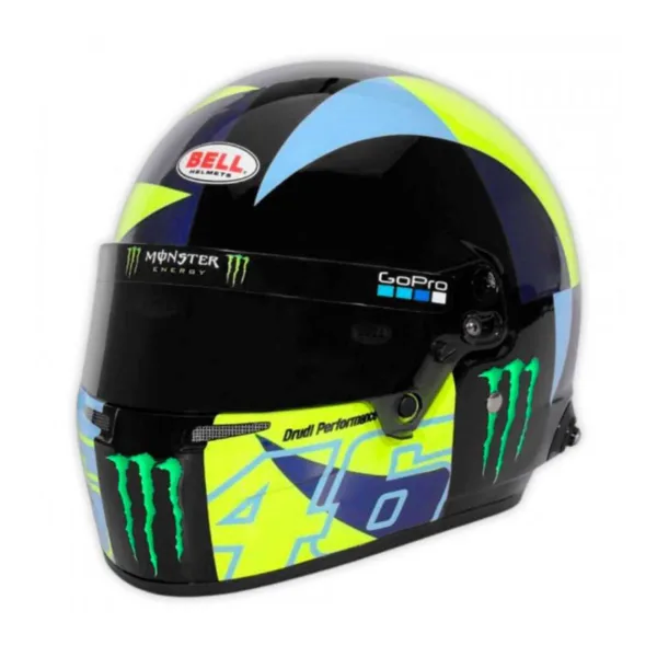 VR46 Rossi mini helmet replica + d/case, 1:2 - Image 4