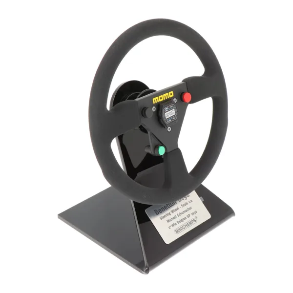 Schumacher mini steering wheel benetton b192 1:2 - Image 3