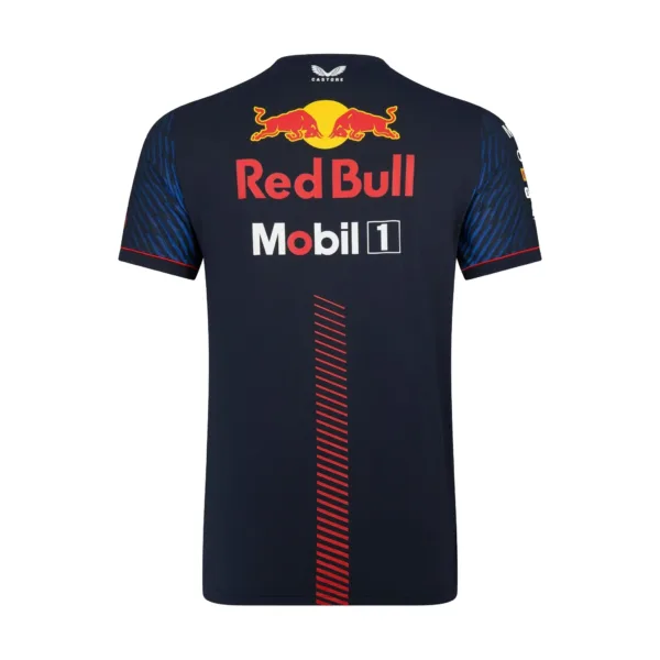 Red bull team tee shirt 2023, navy, Mens - Image 2