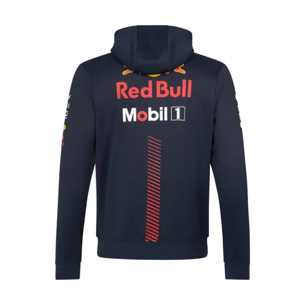 Red bull team full zip hoodie 2023, navy, Mens - Image 2