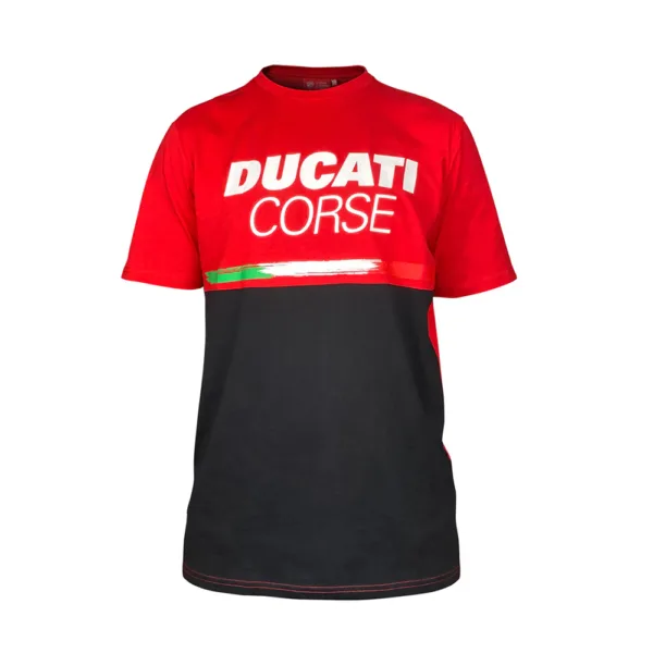 Ducati corse tee shirt red, Mens