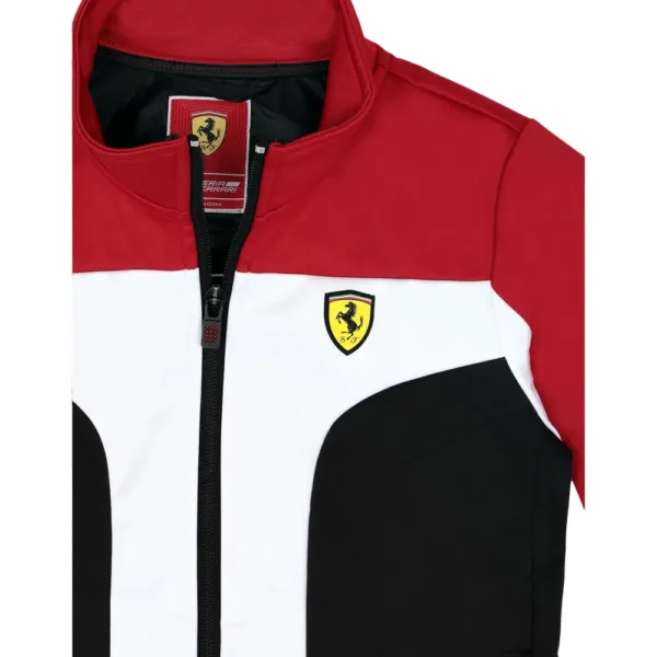 Ferrari Boy softshell jacket, black, Kids - Image 3