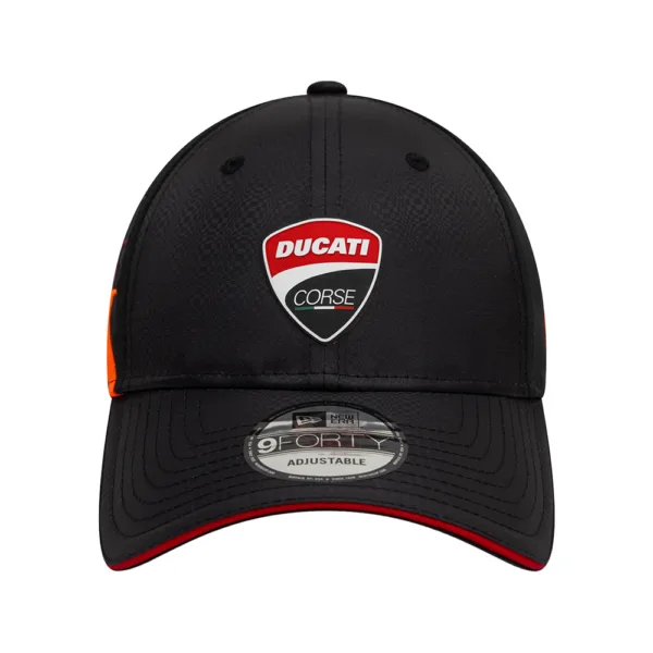 Ducati motor gradient print 9forty cap, black, Adult