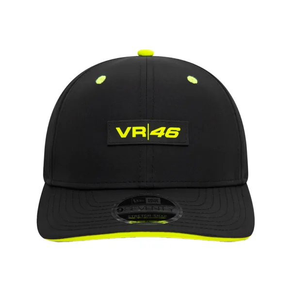 VR46 core 9seventy stretch snap cap, black, Adult