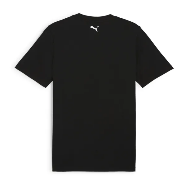 Ferrari race tonal big shield tee shirt black, Mens - Image 2