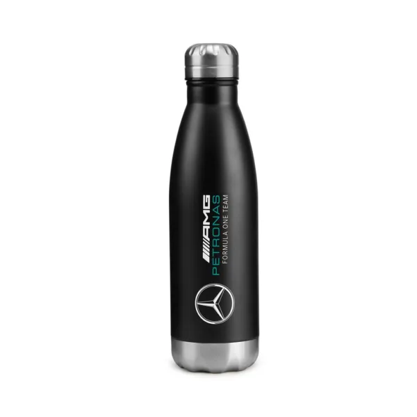 Mercedes team water bottle, black