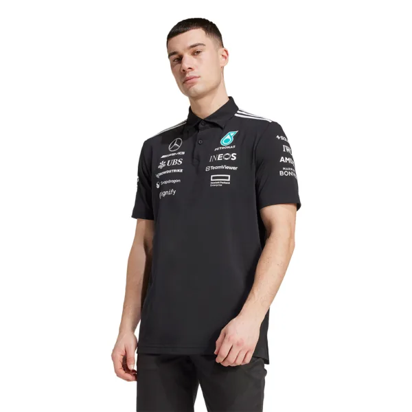 Mercedes amg petronas f1 team polo shirt, 2025, Mens - Image 5