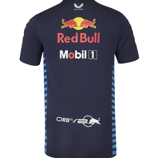 Red bull team tee shirt 2024, sky blue, Mens - Image 2
