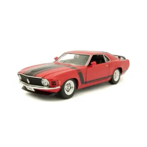 Ford mustang 1970 red, 1:24