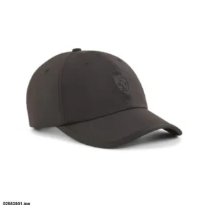 Ferrari style baseball cap, black, Adult